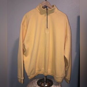 XL Tommy Bahama 100% cotton 3/4 zip pullover golf resort vacation pre owned